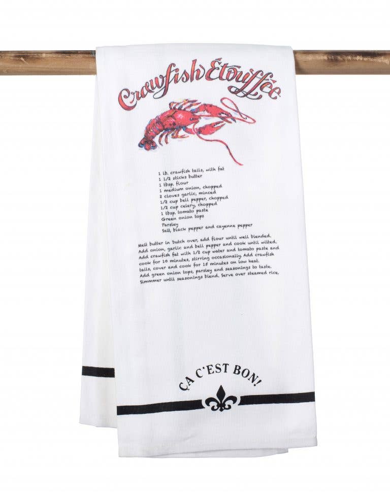 Towel - Kitchen Towel - Ca C’est Bon Crawfish Etouffee