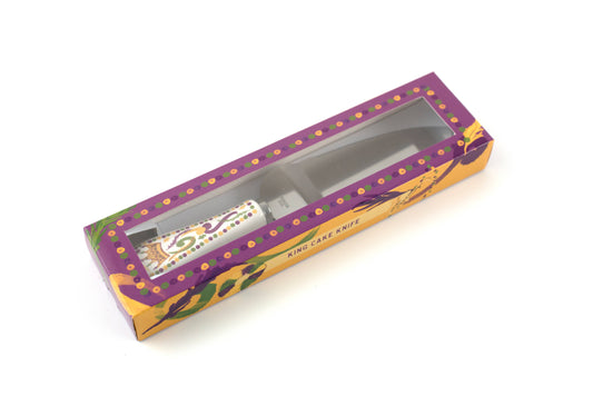 Knife - Mardi Gras King Cake Knife