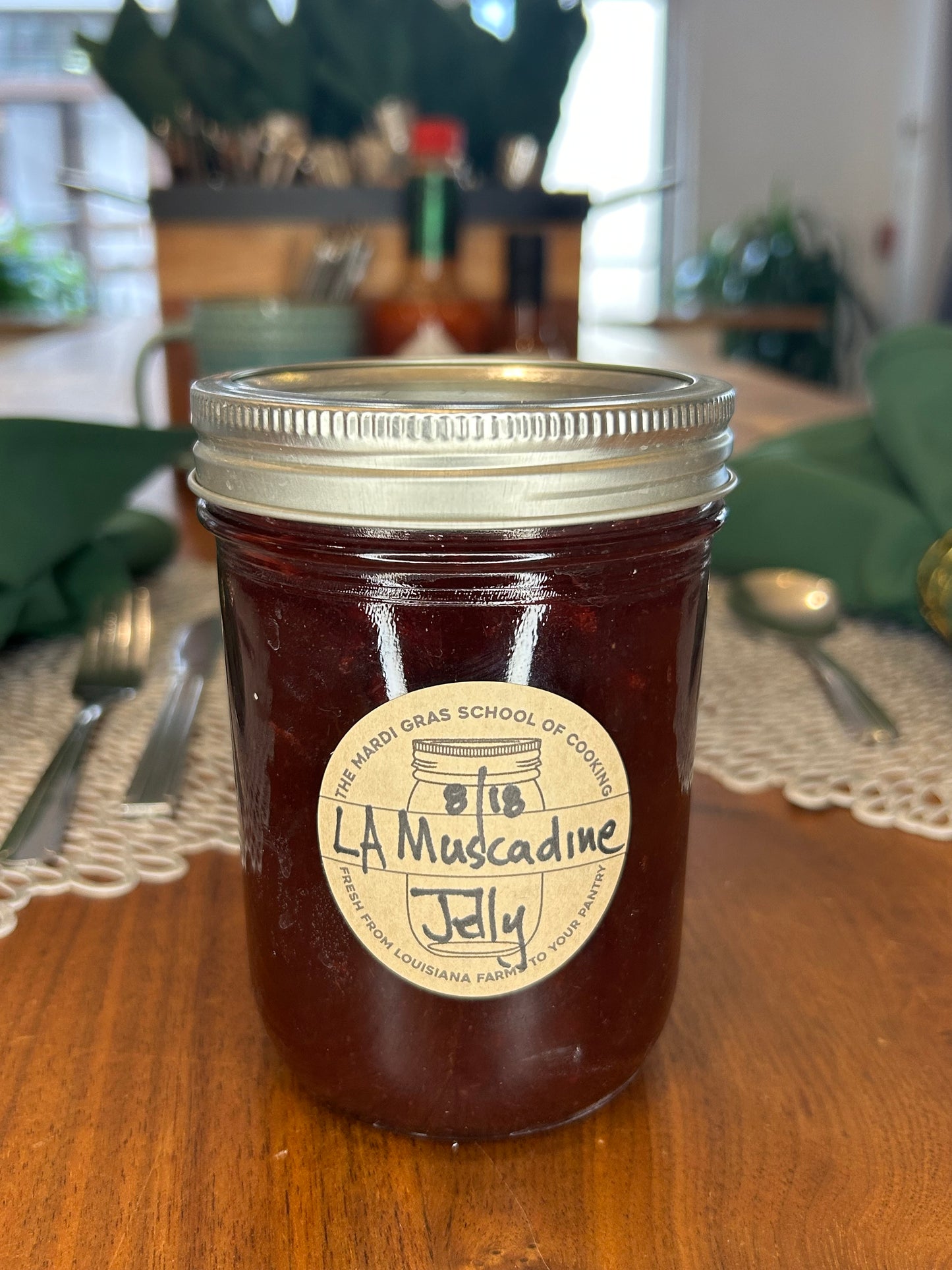 Muscadine Grape Jelly 8 oz