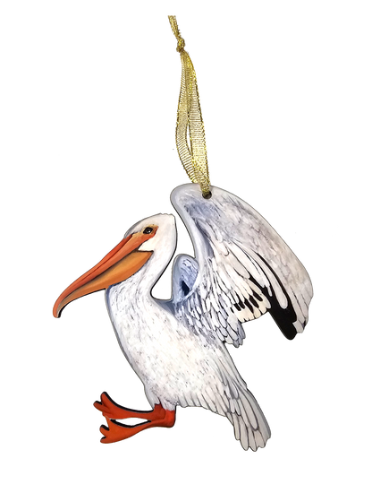 White Pelican Ornament