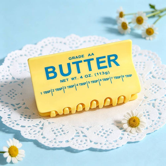 Fun Grade AA Butter Block Shaped Hair Claw Food Inspired