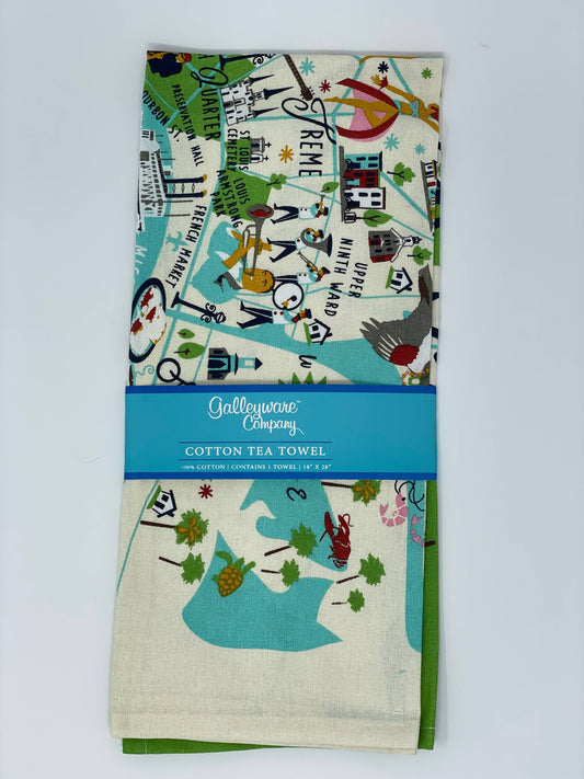 New Orleans Tea Towel