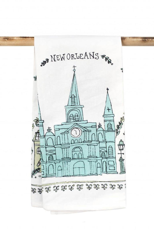 Towel - Kitchen Towel - Cathedral New Orleans