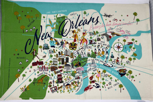 New Orleans Tea Towel