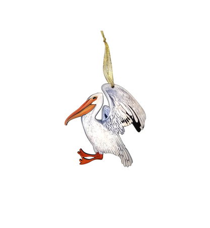 White Pelican Ornament