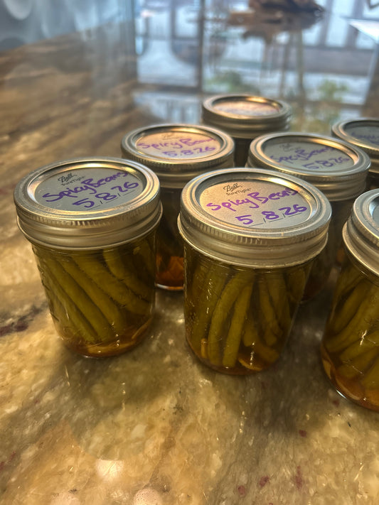 Pickled Spicy Green Beans