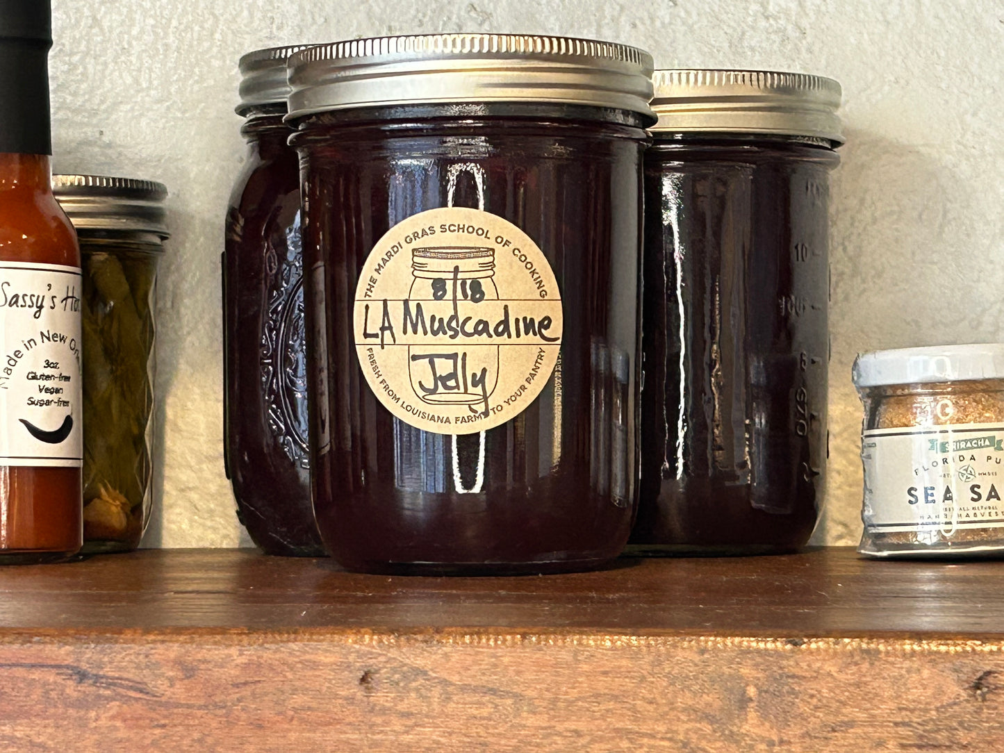 Muscadine Grape Jelly 16 oz