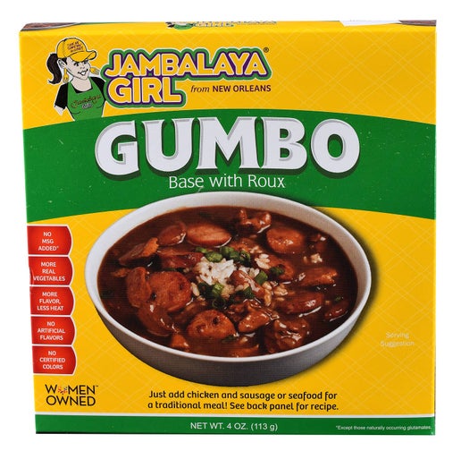Jambalaya Girl Gumbo Base with Roux Mix 4 oz