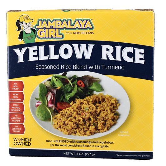 Jambalaya Girl Yellow Rice Seasoned Rice Blend with Turmeric
