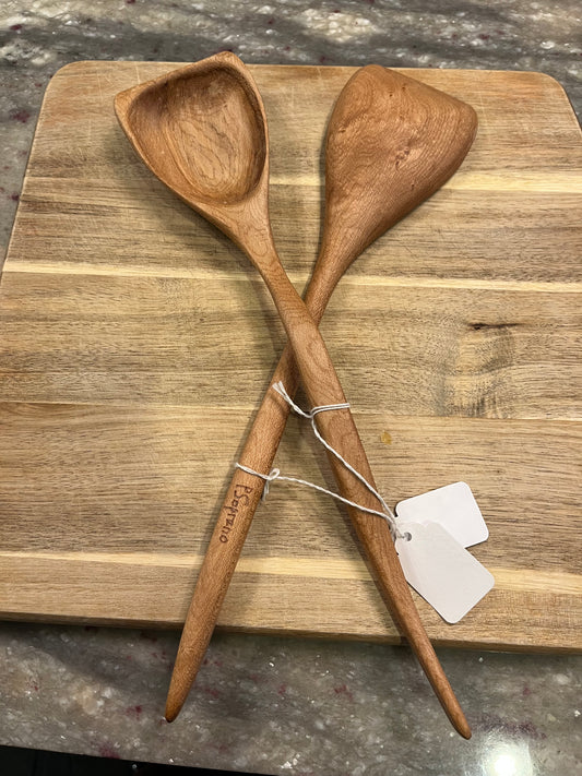 Spoon - Hand Carved Birchwood Roux Spoon