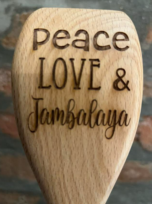 Spoon - Roux Spoon Peace Love Jambalaya