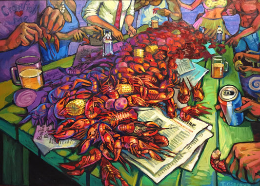 Art - Terrance Osborne art print Crawfish