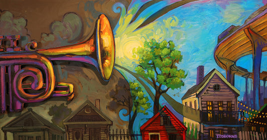 Art - Terrance Osborne art print Speak NOLA