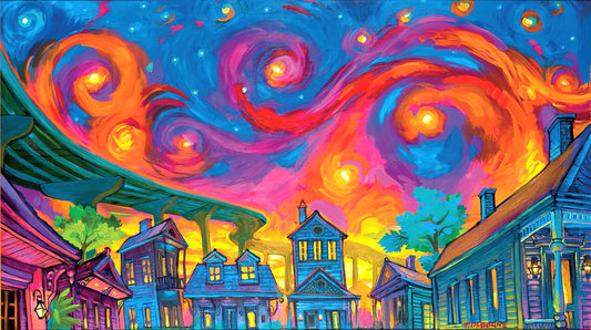 Art - Terrance Osborne art print Starry NOLA