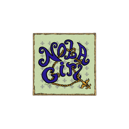 NOLA Girl Canvas Magnet