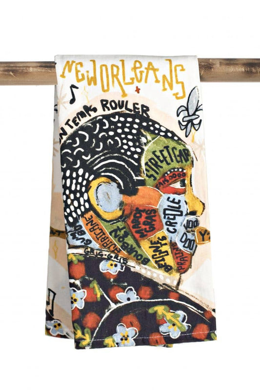 Towel - Kitchen Towel - Jazz Words